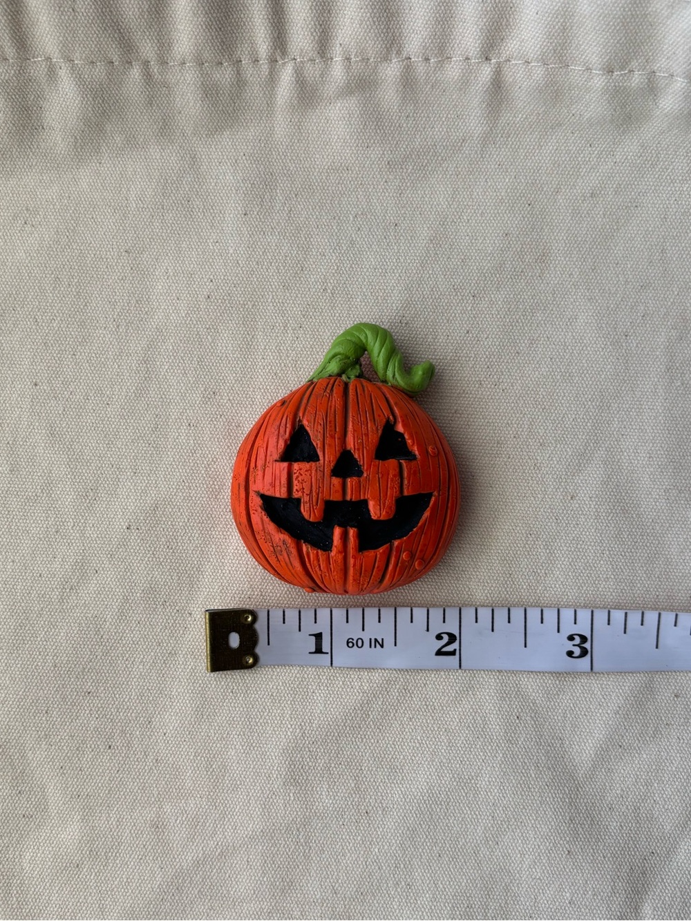 Halloween Pumpkin Magnet Jack-o-Lantern Autumn Kitchen Holiday Decor